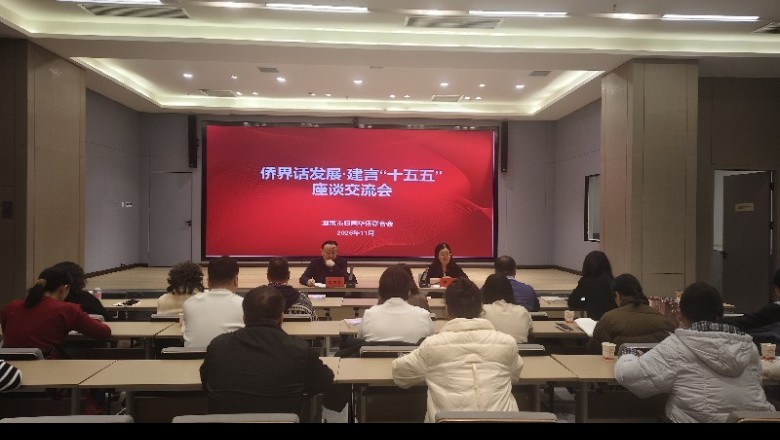 酒泉市侨联召开&ldquo;侨界话发展，建言&lsquo;十五五&rsquo;&rdquo;座谈交流会